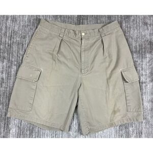 Nautica Shorts‎ Mens 36W Beige Cargo Casual Outdoors